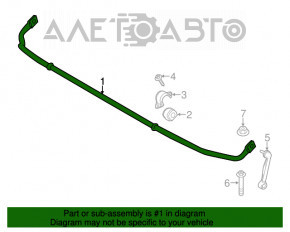 Stabilizator spate BMW X3 G01 18- s10