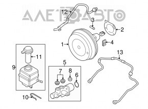 Rezervor GTC BMW 5 F10 11-16