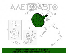 Amplificator de vidare BMW 5 F10 11-16