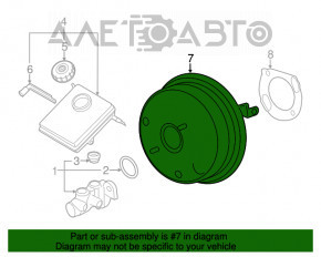 Вакуумный усилитель BMW X3 F25 11-17