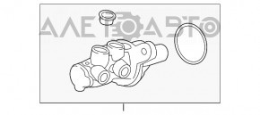 Cilindrul principal de frână cu rezervor Mini Cooper F56 3d 14-