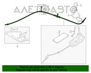 Cablu frână de mână stânga + dreapta Mini Cooper Countryman R60 10-16