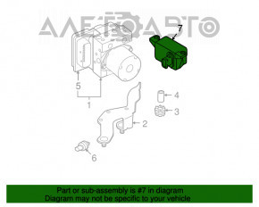 Senzor de accelerație YAW Rate pentru BMW X5 X6 E70 E71 07-13