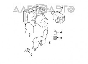 Датчик ускорения YAW Rate BMW X5 X6 E70 E71 07-13