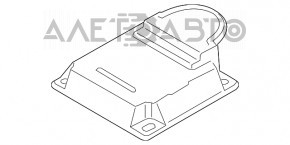 Modulul computerizat pentru airbag-urile SRS ale BMW X3 F25 11-17