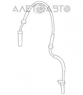 Senzor ABS spate stânga BMW i3 14-20 pentru controlul de croazieră adaptiv.