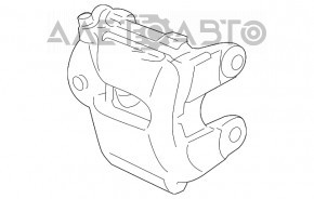 Suportul frontal stânga BMW 3 F30 12-18, 1 piston, fără clema