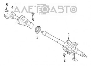 Cot de direcție pentru Subaru Forester 19- SK