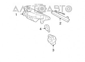 Semnal de oprire Honda Civic X FC 16-21 4d zgârieturi