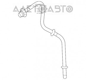 Furtun de frână spate dreapta BMW 3 F30 12-18