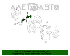 Maneta de direcție dreapta Subaru Outback 10-14