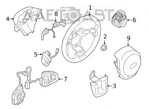 Maneta de direcție dreapta Subaru Outback 20-