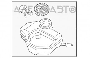 Rezervor GTC BMW X3 G01 18- cu capac