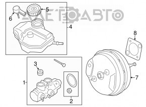 Rezervor GTC BMW X3 G01 18- cu capac