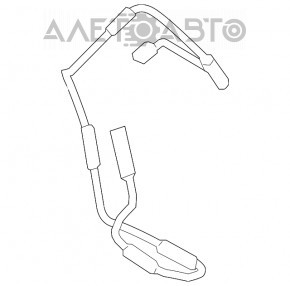 Senorul de uzură a placuțelor de frână spate stânga pentru BMW X3 G01 18- nou OEM original