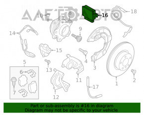 Controlul frânei de mână pentru BMW X3 G01 18-21