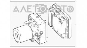 ABS ABS BMW X3 G01 18-21 sub radar