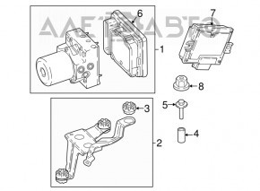 ABS АБС BMW X3 G01 18-21 под радар