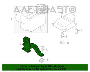 Suport ABS BMW 3 F30 14-18