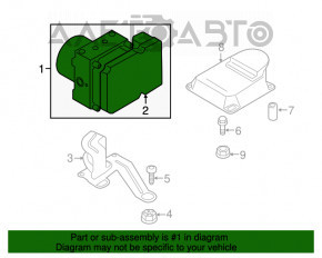 ABS АБС BMW 3 F30 14-18