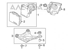 ABS АБС BMW X3 G01 18-21