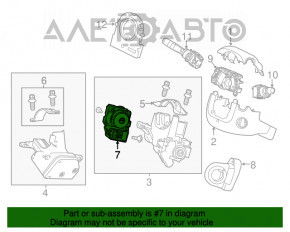 Grupul de contact al blocării aprinderii Honda HR-V 16-22