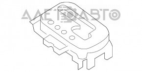 Capacul schimbatorului de viteze al cutiei de viteze Subaru b9 Tribeca