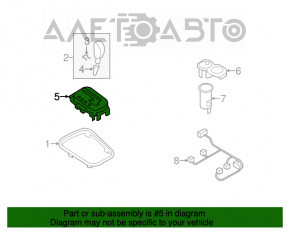 Крышка шифтера КПП Subaru b9 Tribeca