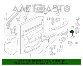 Controlul oglinzilor Acura ILX 13-