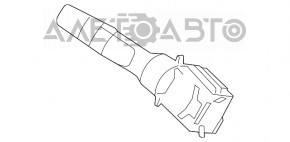 Подрулевой переключатель лев Acura ILX 13-18 под птф, царапины, затерт