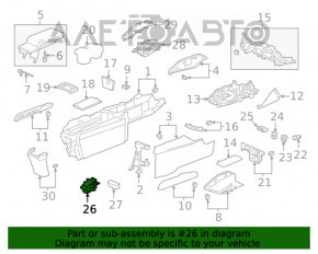 Butonul de parcare Honda Insight 19-22