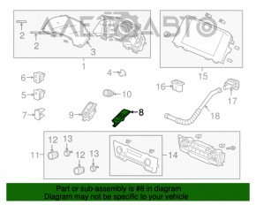 Butonul ECON Honda CRV 17-19