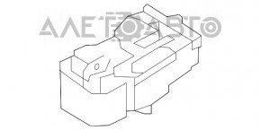 Controlul geamului electric din față, stânga, pentru Acura MDX 14-20, negru, 4 auto.