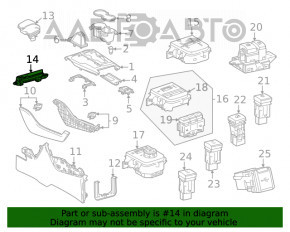 Husa schimbator Toyota Highlander 20-