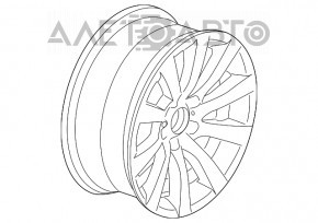 Roată de 18 inch R18, stil 328 BMW 5 F10 09-17, 8x18