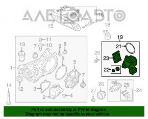 Diferențialul spate reductor Volvo XC90 16-22 T5, T6 76k