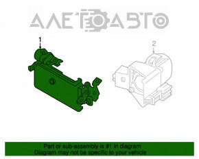 Camera frontală Volvo XC90 16-22 pe parbriz