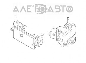 Camera frontală Volvo XC90 16-22 pe parbriz