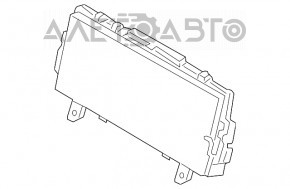 Tabloul de bord Volvo XC90 16-22 cu afișaj mic