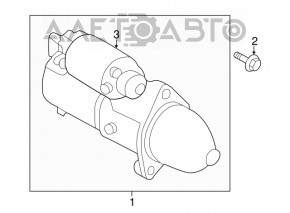 Pornire Hyundai Sonata 15-19 2.4 ruginit, zgomotărește