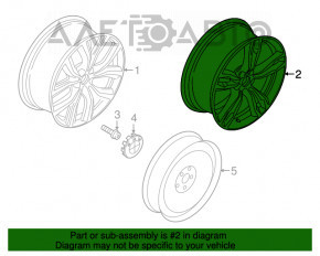 Комплект дисков R18 x 7,5J 4шт BMW X1 F48 16-20