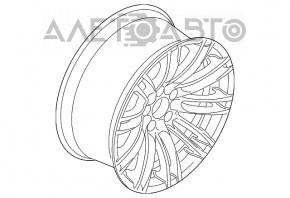 Комплект дисков R18 4шт BMW 3 F30 12-18 400 стиль