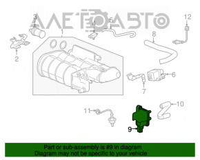 Supapă de evacuare a vaporilor de combustibil pentru Honda Accord 13-17 2.4