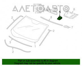 Camera de monitorizare a benzii pentru Honda CRV 20-22 FWD