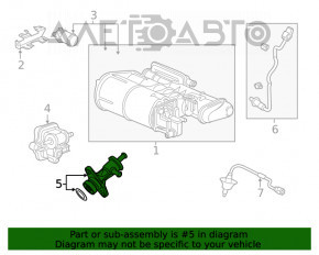 Ventil de purjare a vaporilor de combustibil Honda CRV 17-22 1.5T, 2.0