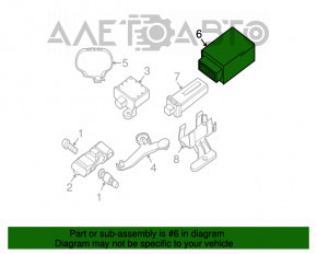 Module Tire Pressure Monitor BMW 335i e92 07-13