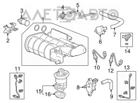 Лямбда-зонд первый передний Honda Accord 13-17 2.4