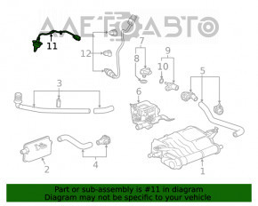 Лямбда-зонд первый Honda Accord 18-22 2.0 hybrid