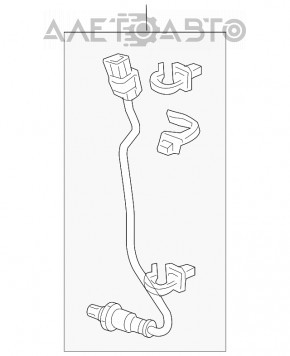 Sonda lambda frontală secundară pentru Acura MDX 14-20