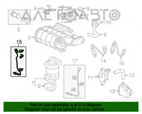 Sonda lambda frontală secundară pentru Acura MDX 14-20